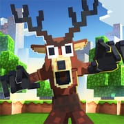 Cops N Robbers:Pixel Craft Gun