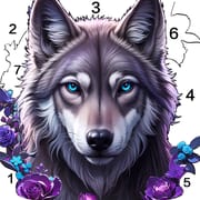 Animal Color-Paint By Number