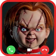 Chucky Doll Fake Video Call